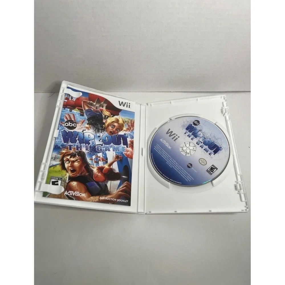 Wipeout The Game Nintendo Wii ABC TV Series Activision Complete CIB RVL-P-SQTE